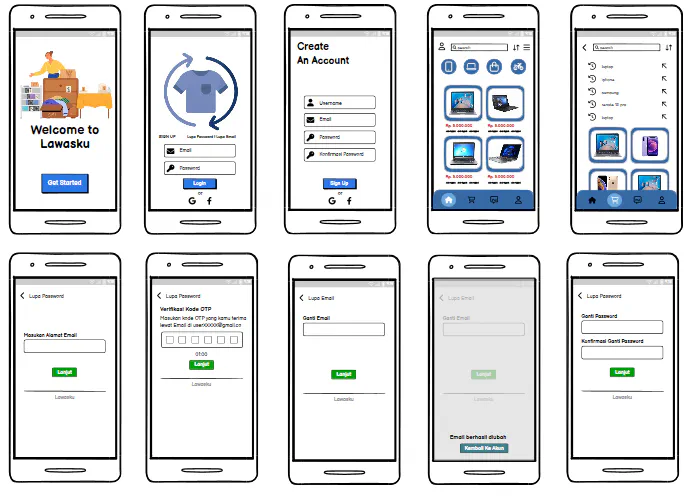 Balsamiq Project Lawasku